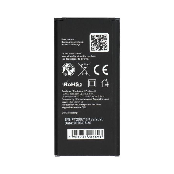 OEM - Blue Star Samsung S5 Mini Batteri G800F 2500mAh PREMIUM