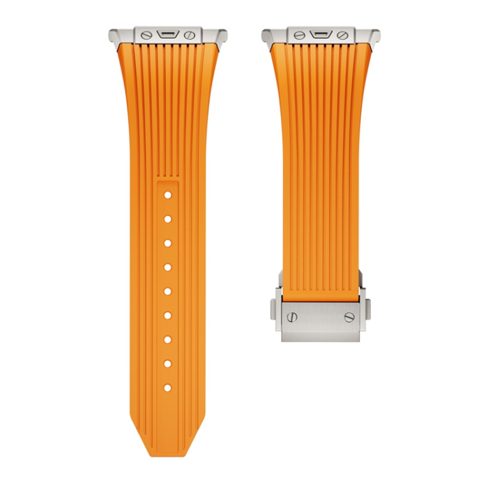 A-One Brand - Galaxy Watch Ultra 47mm Armband Titanium Connector - Orange