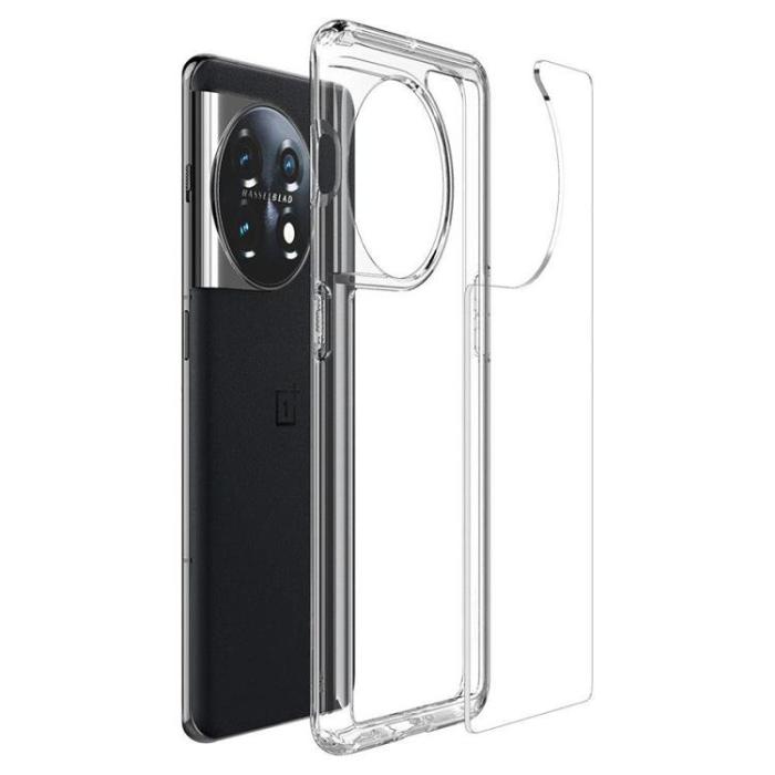 UTGATT - Spigen OnePlus 11 5G Mobilskal Ultra Hybrid - Crystal Clear