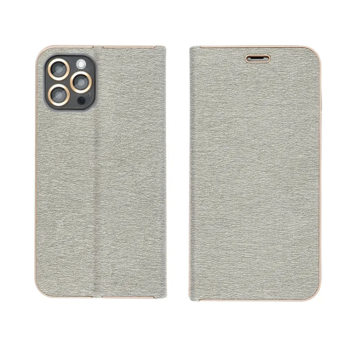 OEM - Xiaomi Redmi 14C Plånboksfodral Luna Gold - Silver