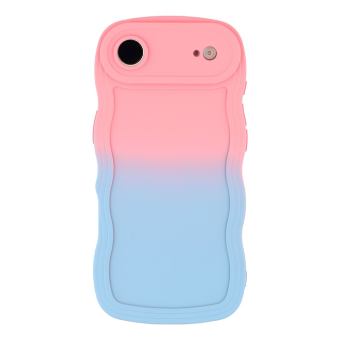 A-One Brand - iPhone Air Mobiskal Gradient Color TPU - Rosa+Himmelsblå