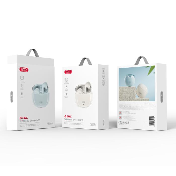 XO - XO Bluetooth öronsnäckor G16 TWS ENC vit