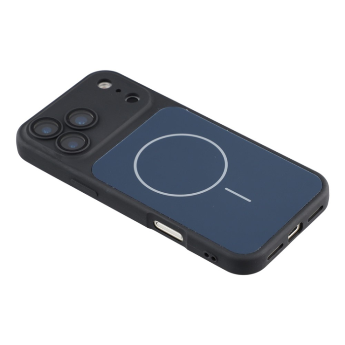 A-One Brand - iPhone 17 Pro Max Mobilskal MagSafe TPU + PC Skin Touch - Svart