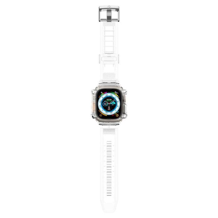 UTGATT - Spigen Apple Watch Ultra (49mm) Armband Rugged Armor Pro - Crystal Clear