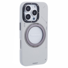 A-One Brand - Youngkit iPhone 16 Pro Max Mobilskal Magafe Rotating Kickstand
