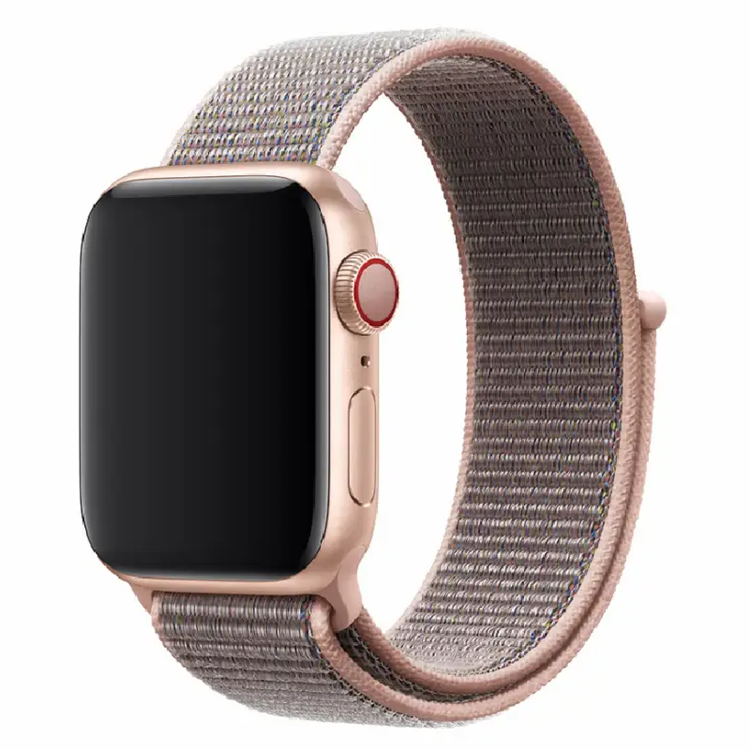 Devia Apple Watch (42/44/45/49mm) Armband Deluxe Sport3 - Rosa Sand | 5123 | AlltMobil