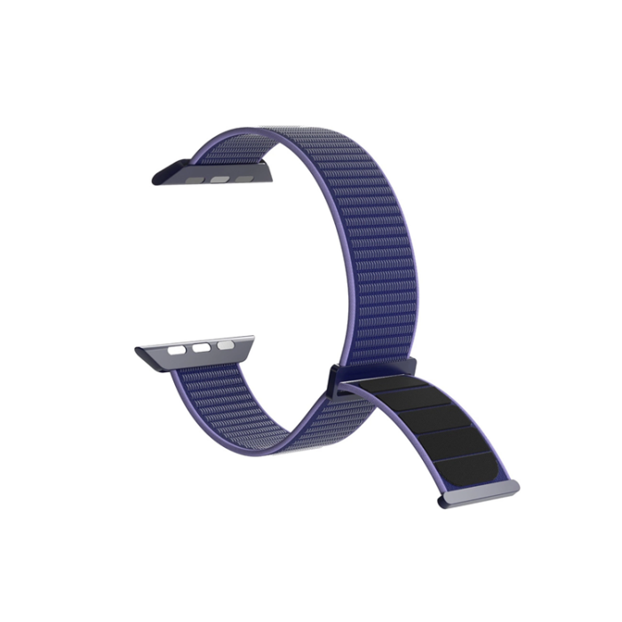 Puro - Puro Apple Watch 42/44/45/49 mm Armband Nylon - Blå