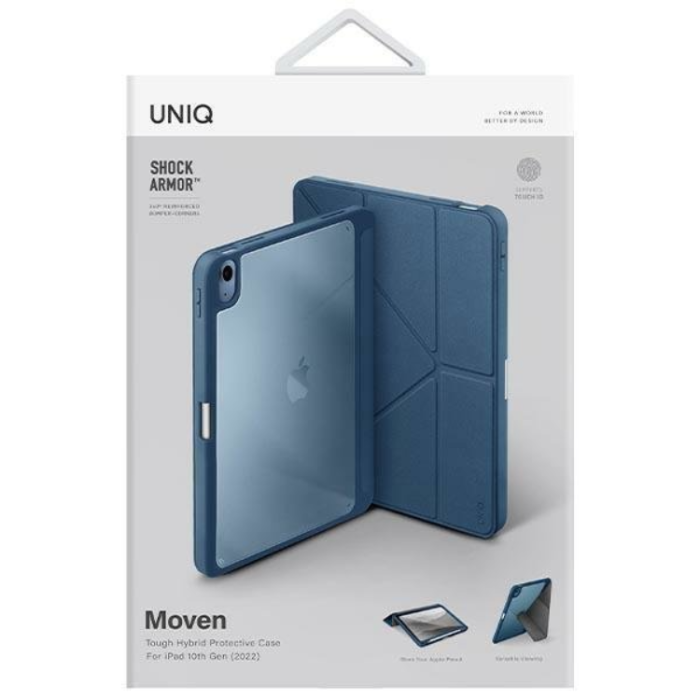 UNIQ - UNIQ iPad 10.9 (2022) Fodral Moven - Blå