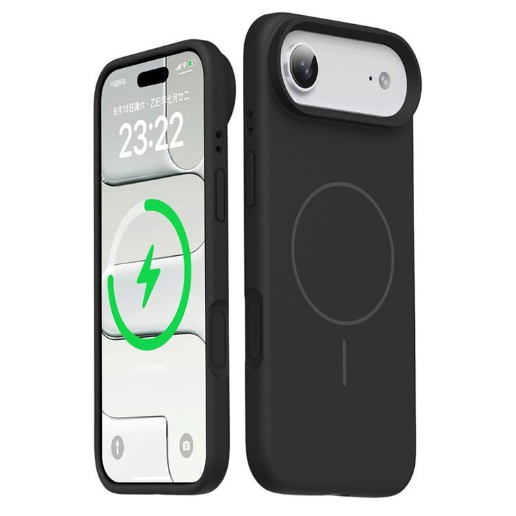 iPhone Air Mobilskal MagSafe Liquid Silikon (Svart) | 2353 | AlltMobil