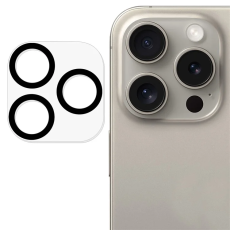 A-One Brand - iPhone 17 Pro Max Härdat Glas Kameralinsskydd - Svart