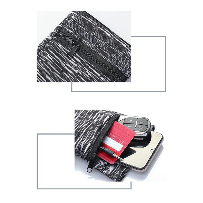 OEM - Fabric Armband Running Fitness - Camo Blå