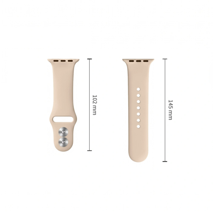 Tech-Protect - Tech-Protect Apple Watch (44/45/46/49mm) Armband - Walnut
