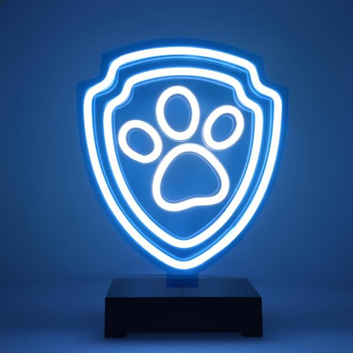 PAW PATROL - Paw Patrol LED Neon Light PAW på Stativ