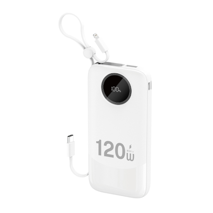 Dudao - Dudao Powerbank 20000mAh med Kabel