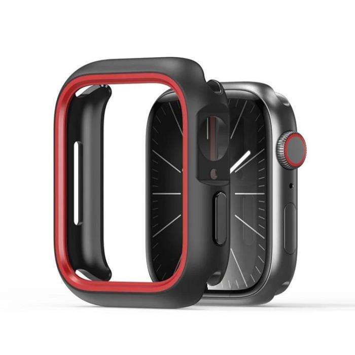 Dux Ducis - Dux Ducis Apple Watch 46mm Series 10 Skal Bamo - Svart/Röd