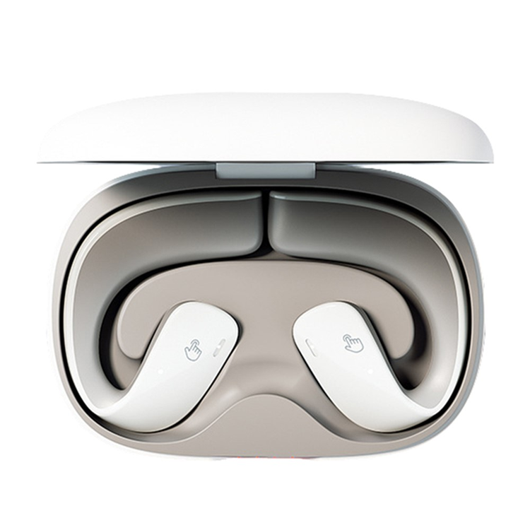 TWS Trådlösa Hörlurar On-Ear Bluetooth T22 (Grå+Vit) | 5566 | AlltMobil