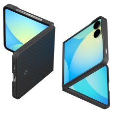 Spigen - Spigen Galaxy Z Flip 7 Mobilskal Airskin Aramid - Svart