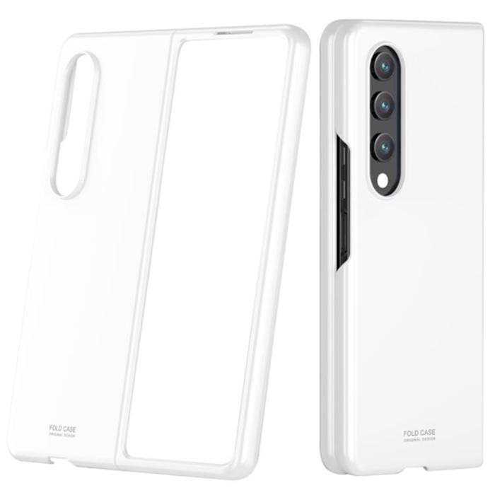 A-One Brand - Galaxy Z Fold 4 Skal Rubberized - Vit
