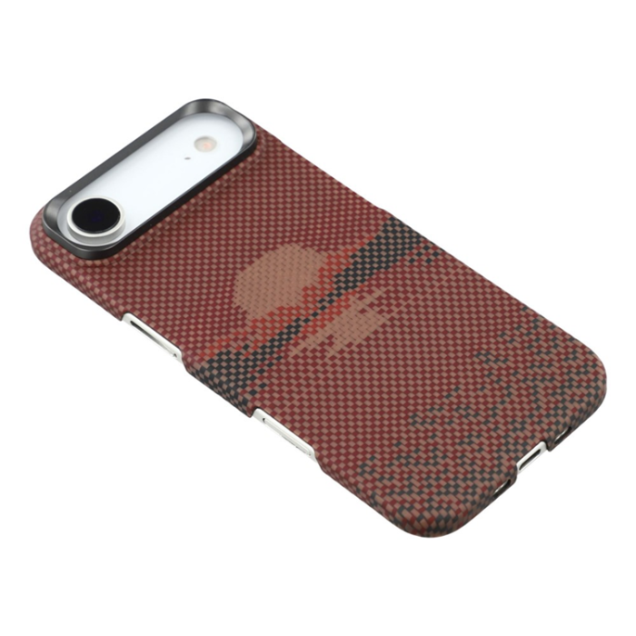 A-One Brand - iPhone Air Mobilskal MagSafe Aramid Fiber Precise - Solen