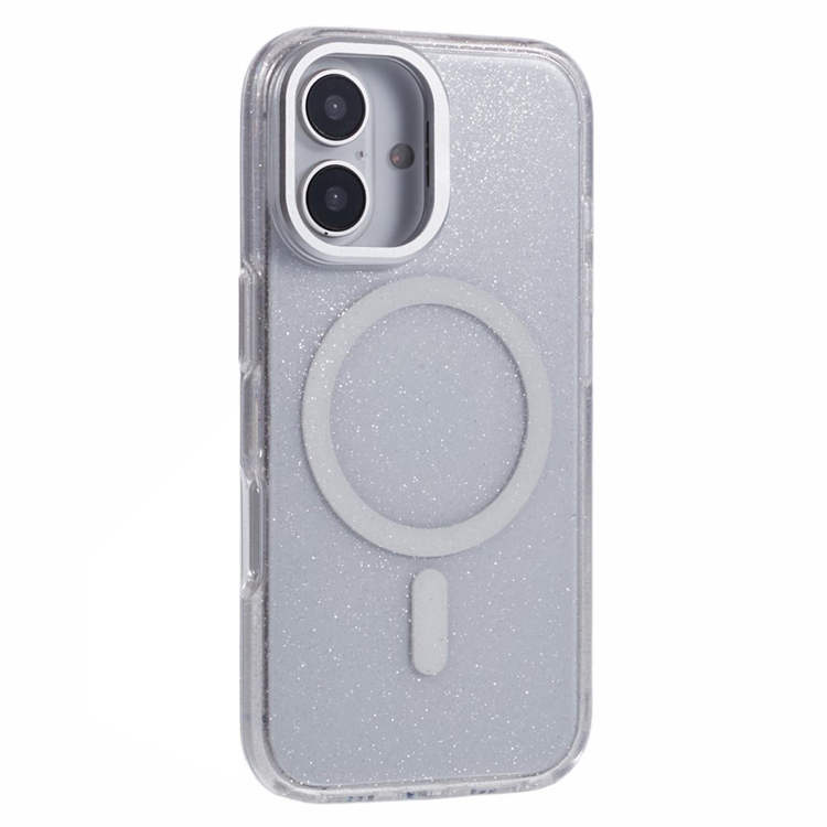 KIGC iPhone 16 Mobilskal MagSafe Epoxy Kickstand - Vit | 2353 | AlltMobil