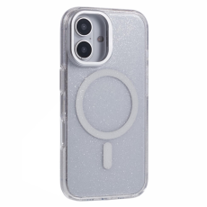 KIGC - KIGC iPhone 16 Mobilskal MagSafe Epoxy Kickstand - Vit