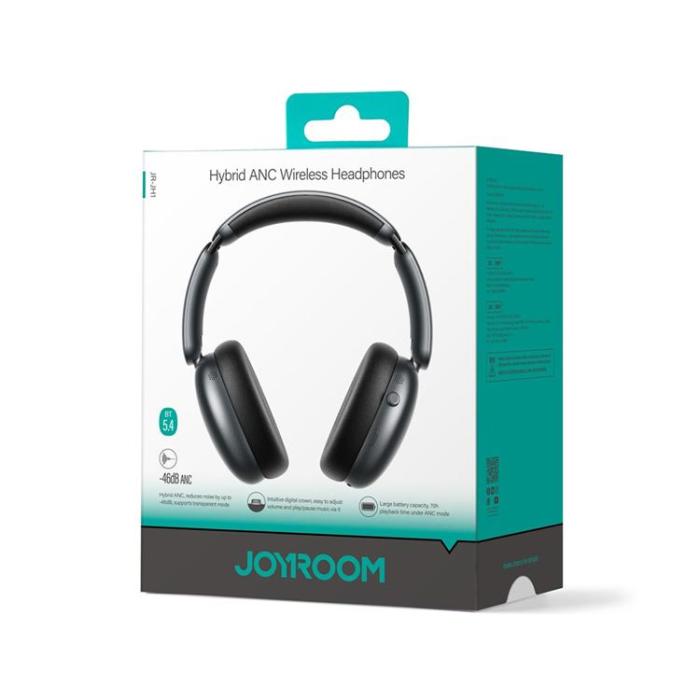 Joyroom - JOYROOM Over-Ear Trådlösa Hörlurar Bluetooth ANC JR-JH1 - Svart