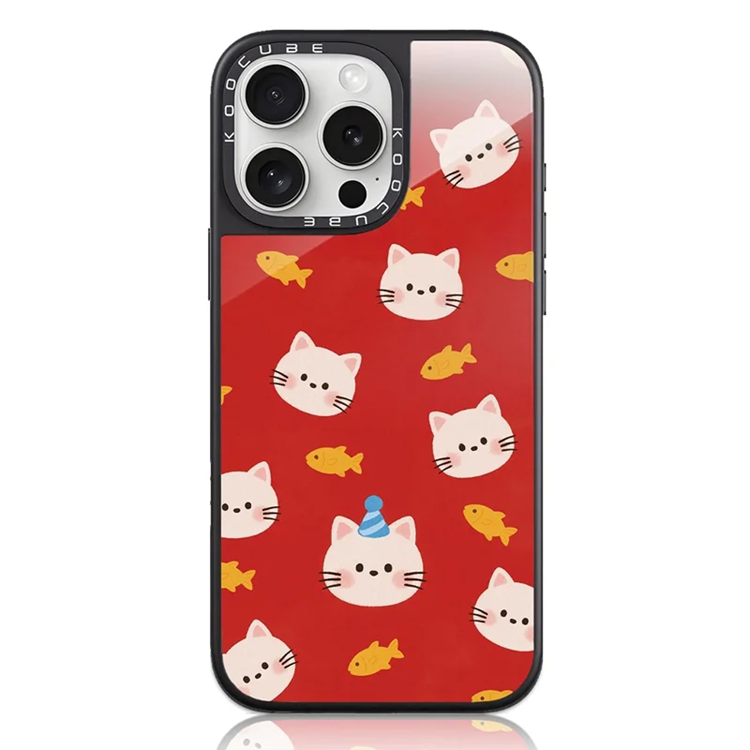 iPhone 15 Pro Mobilskal MagSafe Aluminium Silikon (Style W) | 2353 | AlltMobil