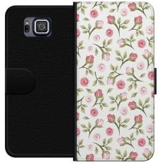 iSecrets - Pl&aring;nboksfodral till Samsung Galaxy Alpha med Blommigt