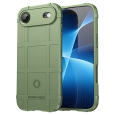 A-One Brand - iPhone Air Mobilskal Grid Design Scratch-Proof Soft TPU - Grön