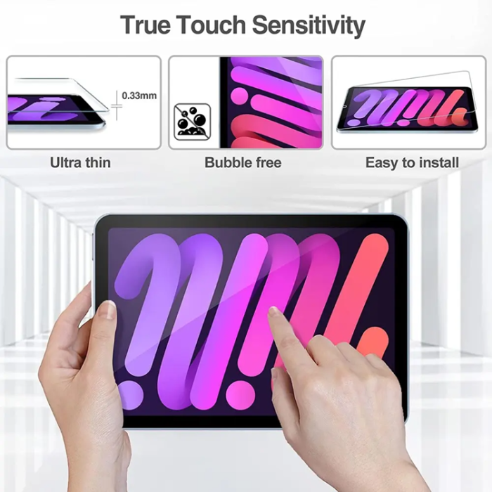 A-One Brand - iPad mini 6 (2021) Härdat Glas Skärmskydd - Clear