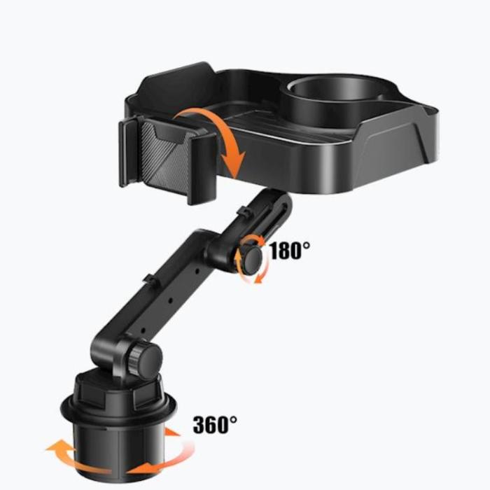 A-One Brand - Bilhållare med Bord CP2008 - Svart