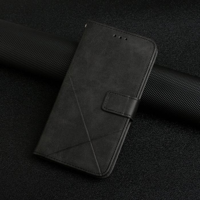 OEM - Plånboksfodral för Samsung Galaxy S26 Plus Konstläder med handledsrem - Svart