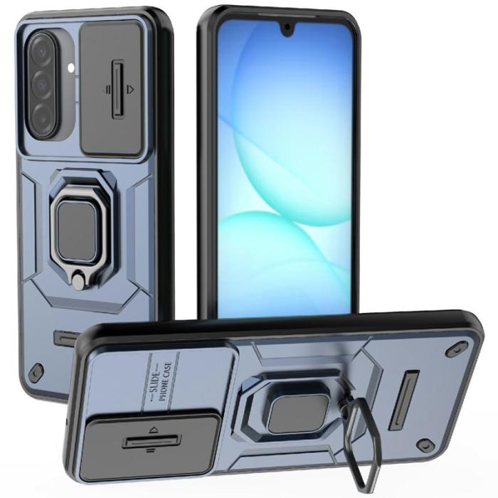 OEM - Mobilskal för Samsung Galaxy S26 PC + TPU Kickstand - Blå