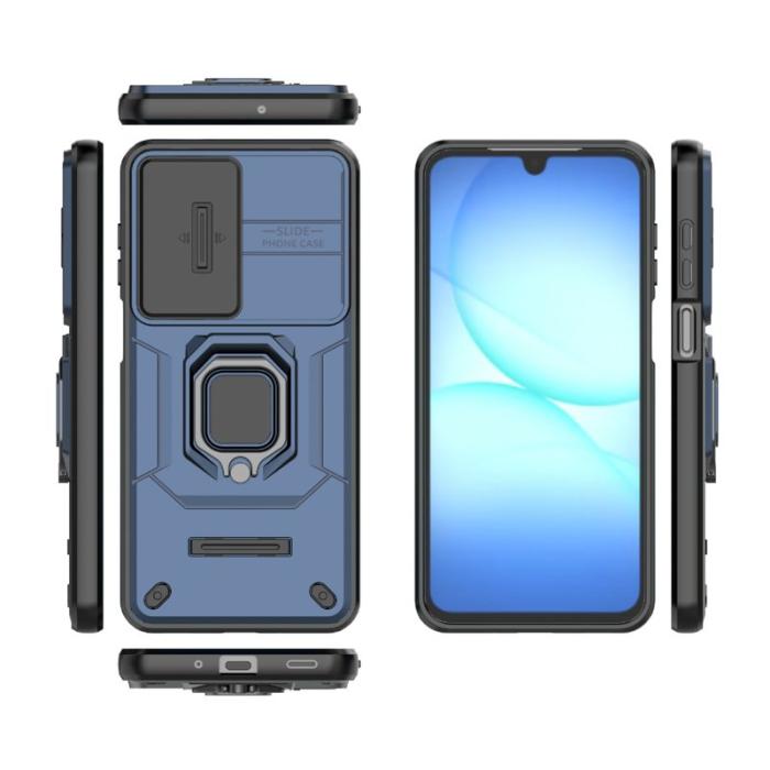 OEM - Mobilskal för Samsung Galaxy S26 PC + TPU Kickstand - Blå