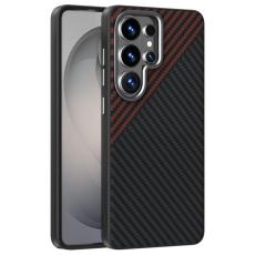 ABEEL - ABEEL Mobilskal f&ouml;r Samsung Galaxy S26 Ultra Magnetiskt Kolfiber - Svart