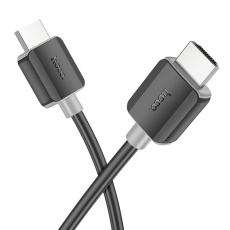 Hoco - HOCO HDMI till HDMI Kabel 2.0 4K/60Hz 1m US08 - Svart
