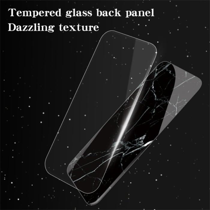 OEM - Mobilskal för Samsung Galaxy S26 Marmor mönster Tempererat glas - Smaragd Marmor