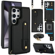 OEM - Mobilskal f&ouml;r Samsung Galaxy S26 Ultra Kickstand Kortfack TPU - Svart