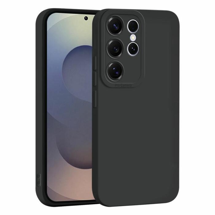 OEM - Mobilskal för Samsung Galaxy S26 Ultra Precisa kamerahål TPU - Svart