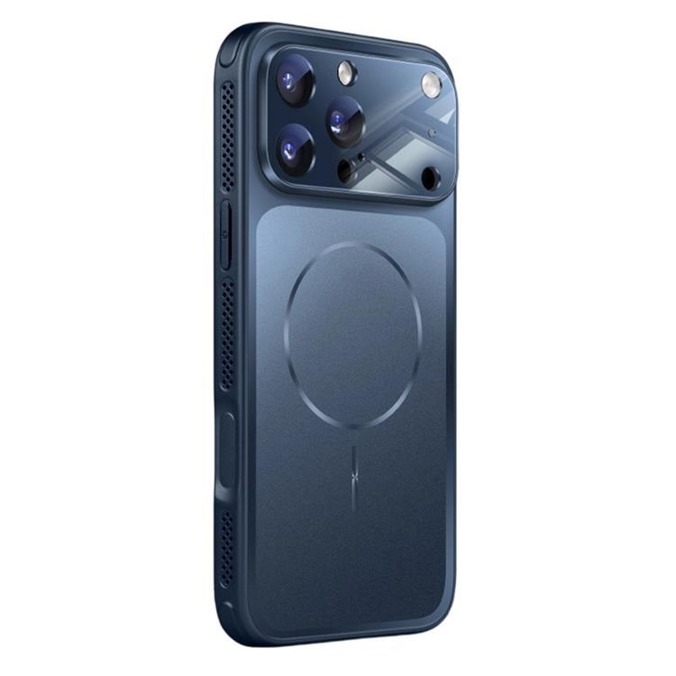 iPhone 17 Pro Max Mobilskal MagSafe Matte Skin Feel - Titanblå | 2353 | AlltMobil