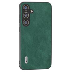 ABEEL - ABEEL Mobilskal till Samsung Galaxy S24 Scratch-proof PU L&auml;der Gr&ouml;n