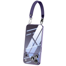 SULADA - SULADA iPhone 17 Pro Mobilskal Ultra Clear Electroplating - Lila