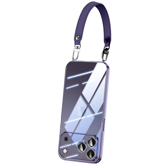 SULADA - SULADA iPhone 17 Pro Mobilskal Ultra Clear Electroplating - Lila