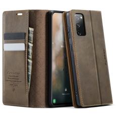 Caseme - CASEME 033 Series Fodral till Samsung Galaxy S20 FE - Kaffe