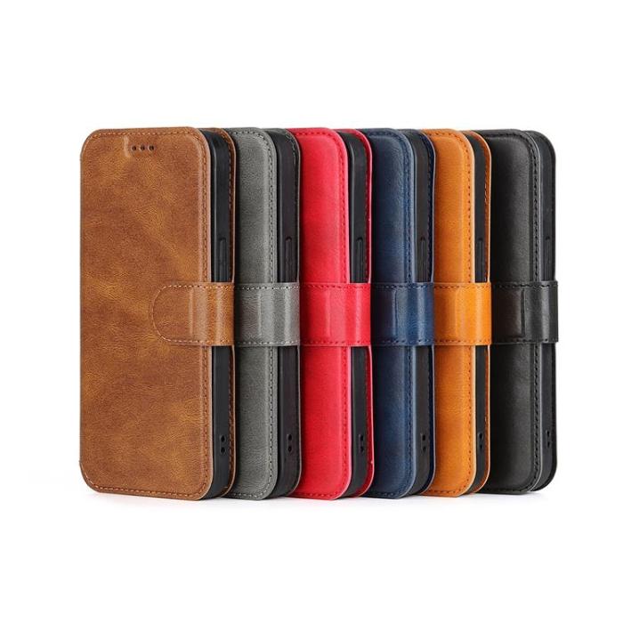 Boom of Sweden - BOOM iPhone 14 Plus Plånboksfodral Calfskin - Blå