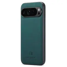 DG.MING - DG.MING Mobilskal till Google Pixel 9 Pro XL PU L&auml;der Gr&ouml;n