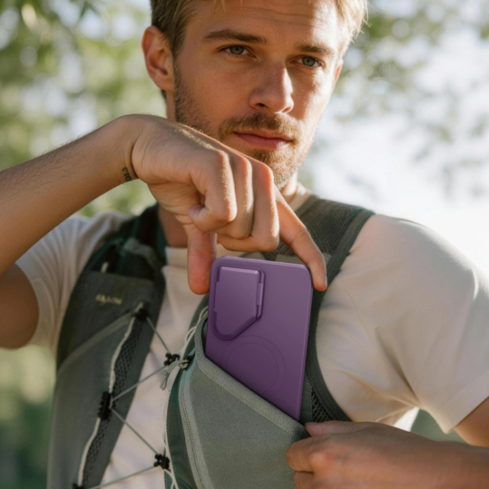 Tech-Protect - Tech-Protect Mobilskal För Galaxy S26 Ultra MagSafe Kevlar Aura - Violet