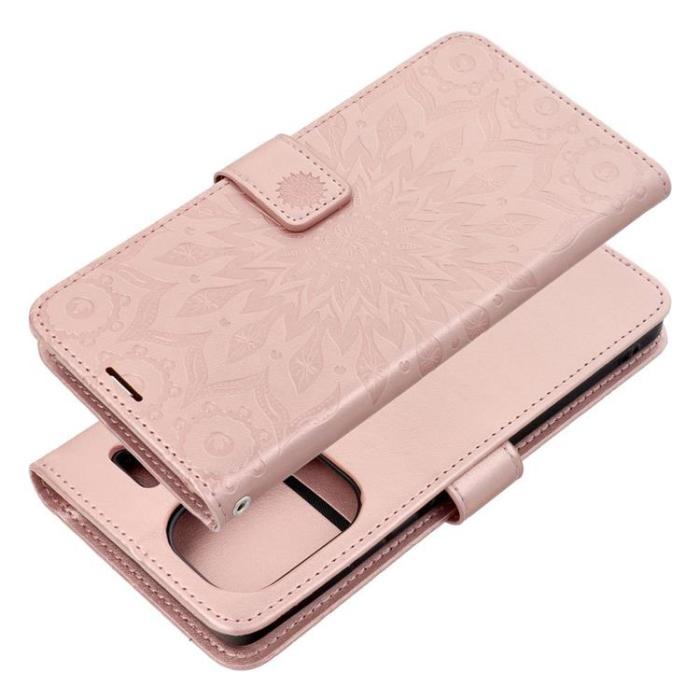 OEM - Xiaomi Redmi Note 13 Pro Plus Plånboksfodral Mezzo - Rose Guld