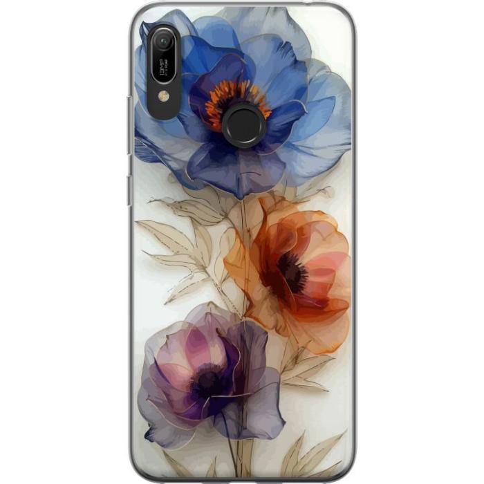 iSecrets - Mobilskal till Huawei Y6 (2019) med Silkesblommor