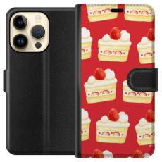 iSecrets - Plånboksfodral till Apple iPhone 15 Pro med Tårta